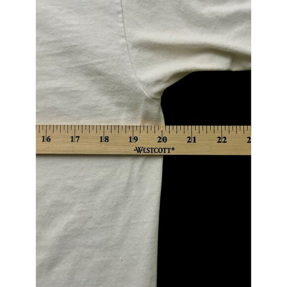 Harley-Davidson H-D White SS T-Shirt Flames & Cycle Seaford Delaware DE 2000 - Picture 7 of 7